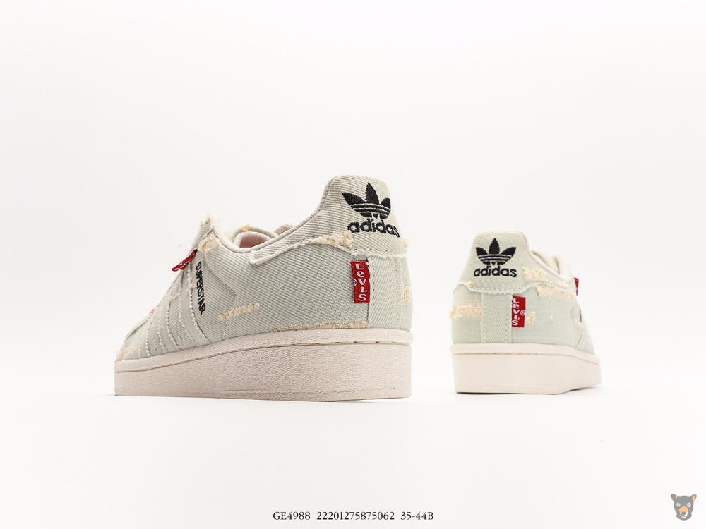 Кроссовки Levi's x Adidas Originals Superstar "Exclusive Denim"