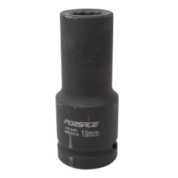 Головка ударная глубокая 19мм 3/4''12гр. Forsage F-46810019