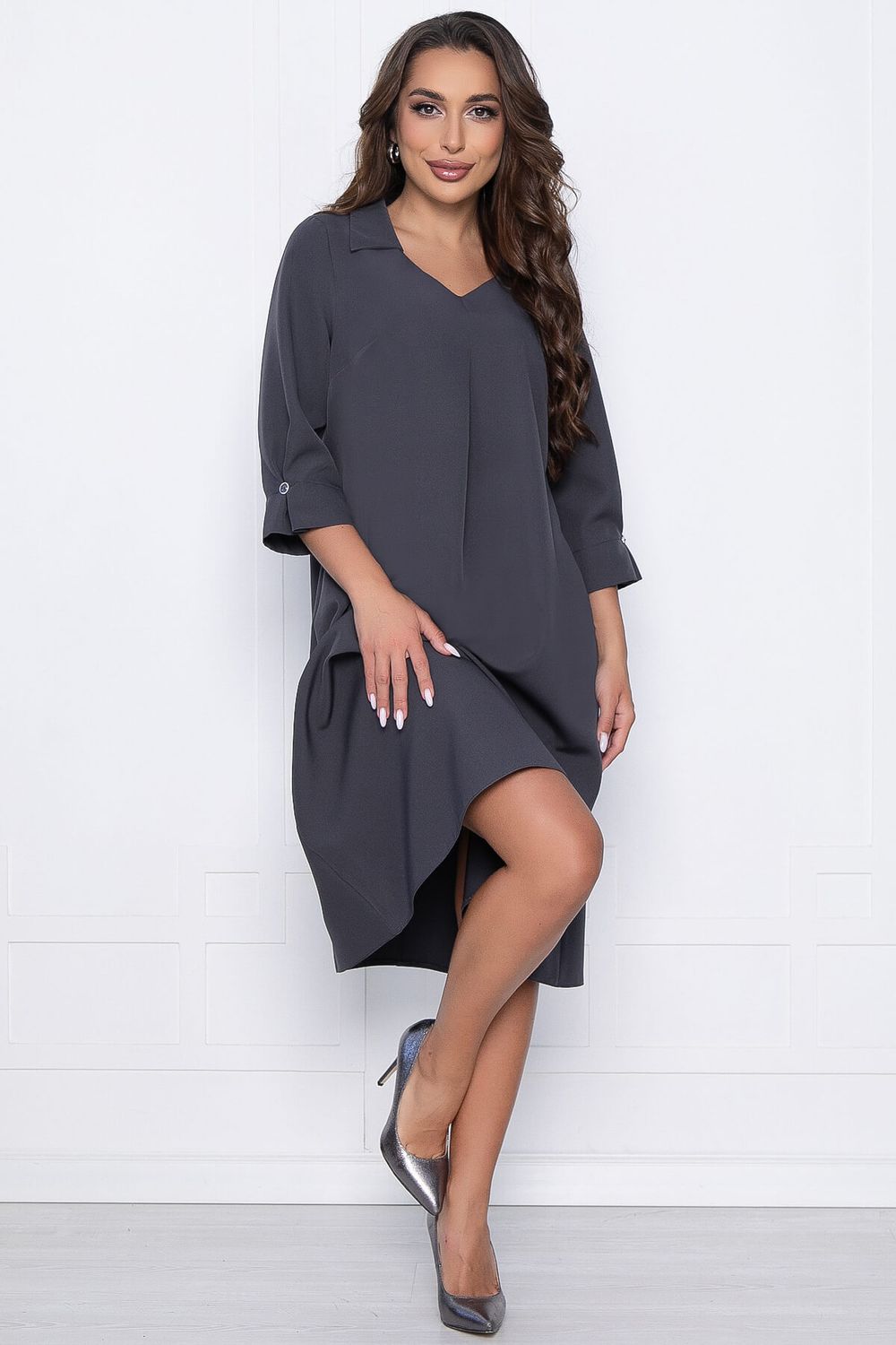 Платье Лорэн (графит) П10779 LT Collection (Акция)