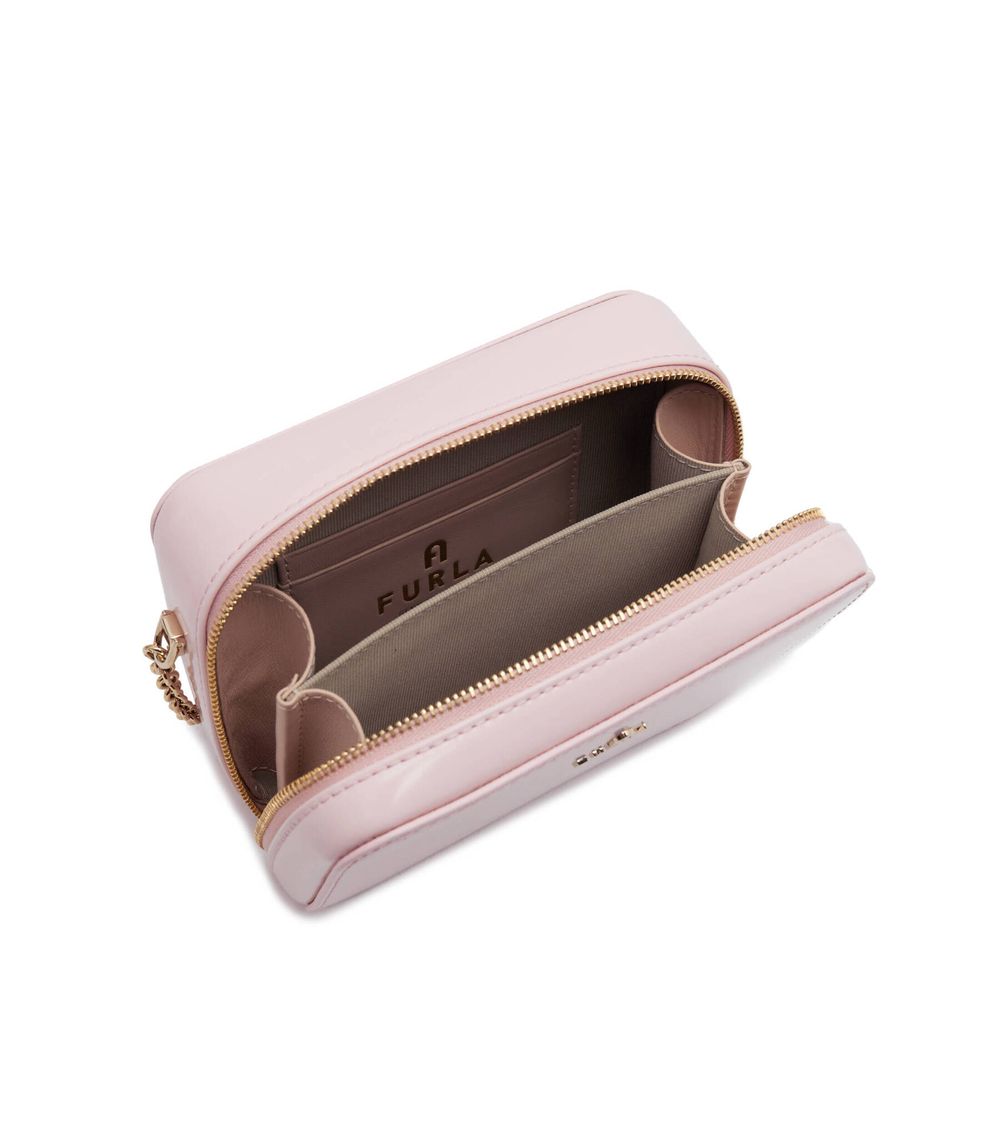 Кожаная сумка через плечо Camelia Furla - пудро-розовый(WE00458 T20000)