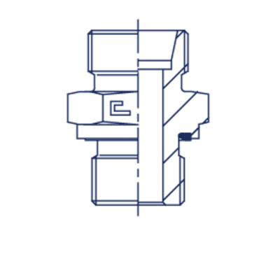 Штуцер FE DL08 BSP 1/8 (корпус)