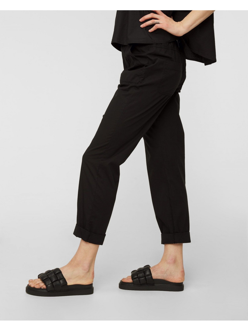 Брюки женске Poplin Straight Pants DEHA