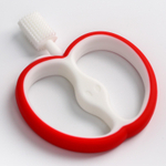 4350290 Прорезыватель силиконовый «Яблочко», массажер, цвет МИКС