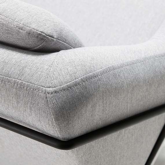 Диван Brida светло-серый от La Forma | Купить в Hallberg.ru