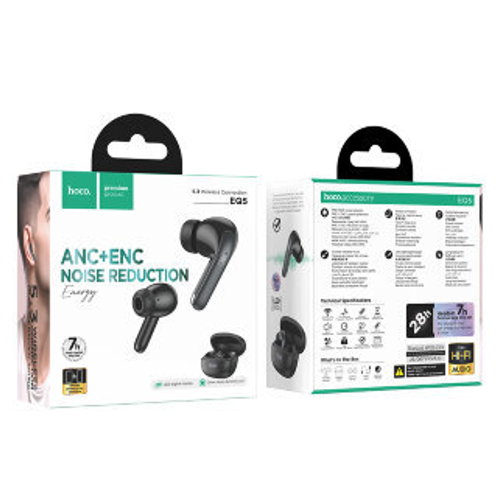EQ5 Energy true wireless ANC+ENC noise reduction BT headset