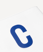 Повязка капитанская DIVISION Armband, белый/синий