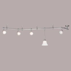 Citilux Трек Модерн CL560211 Трековый светильник подвесной Серебро