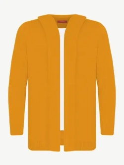 Кардиган с капюшоном из хлопка