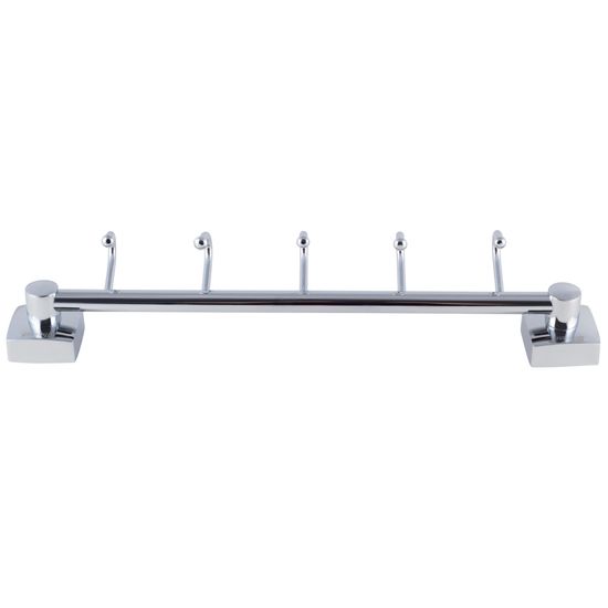 Крючки на планке 5 шт. Besser BS 8822 (35,5х6,5х6,5 см) из нержавеющей хромированной стали