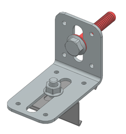 Крепление одинарное облегченное WALLBOX (цена за 1шт.)