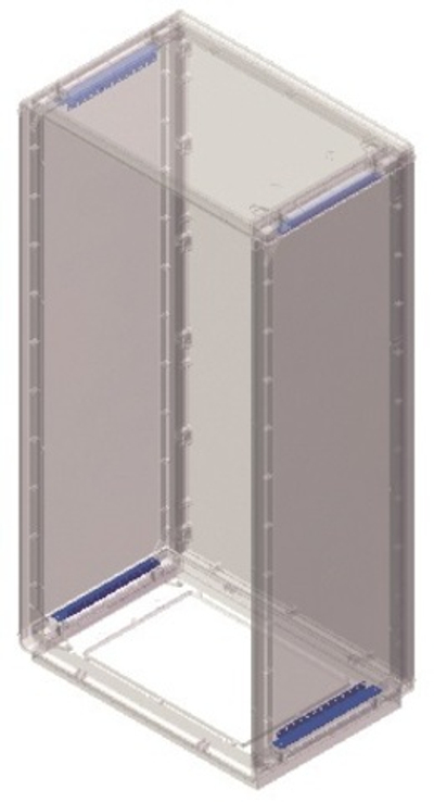 Горизонтальные направляющие для шкафов Conchiglia Г=460 мм, 4 шт