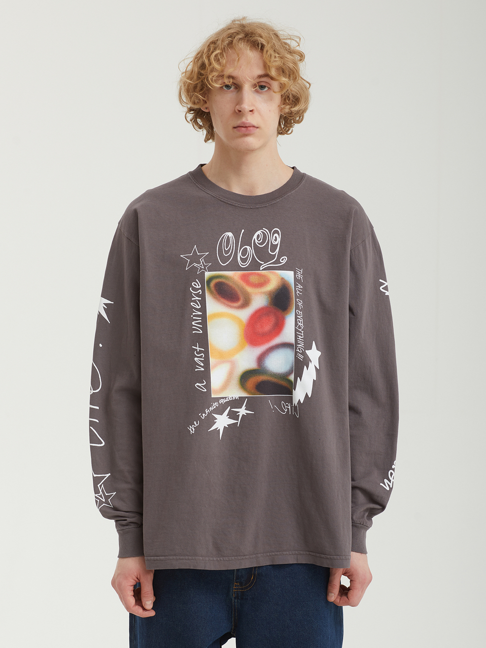 Мужской Лонгслив Obey Vast Universe