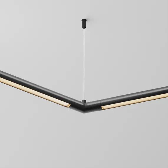 Угловой коннектор 120° для системы Shelf без ввода питания Technical ca018lwc-b