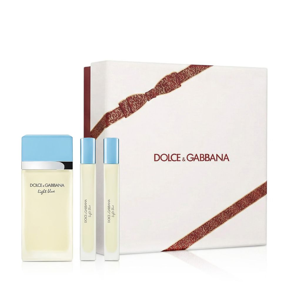 Dolce & Gabbana Light Blue 2025 EDT 50 ml + EDT MINI 2 x 10 ml (woman) 70 ml Dolce & Gabbana Light Blue 2025 EDT 50 ml + EDT MINI 2 x 10 ml (woman) 70 ml
