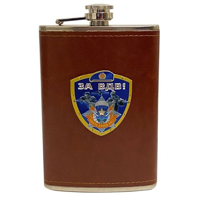 Тематическая фляжка "За ВДВ"