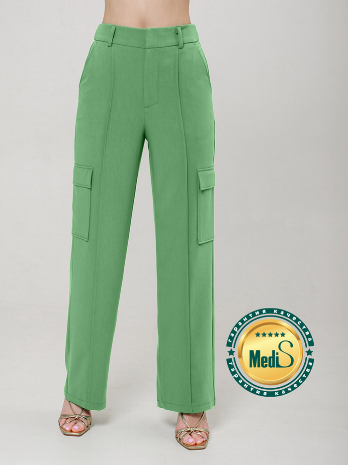 Брюки женские | Б-1037 б искусственный шелк