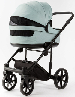 Детская коляска Adamex Locco Light 2 в 1 LL-TK27 TIP (СЕРО-ЗЕЛЕНЫЙ)