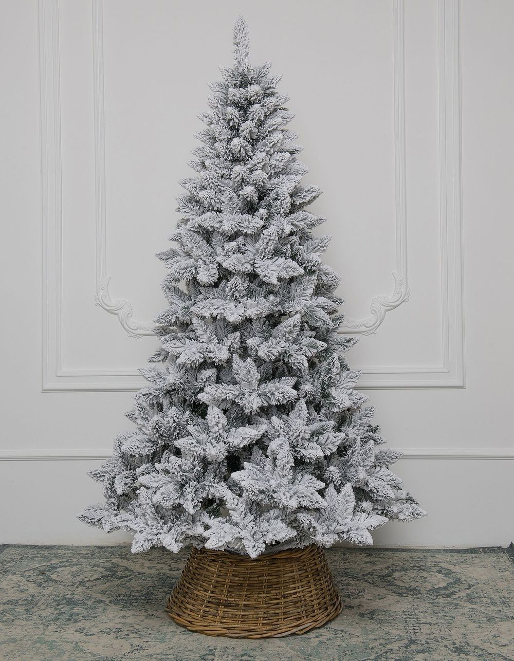 елка искусственная заснеженная "Славянская" пвх