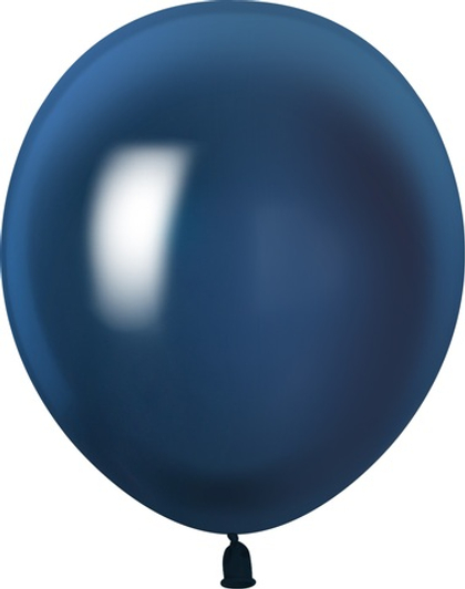 Шар (12''/30 см) Темно-синий, металлик