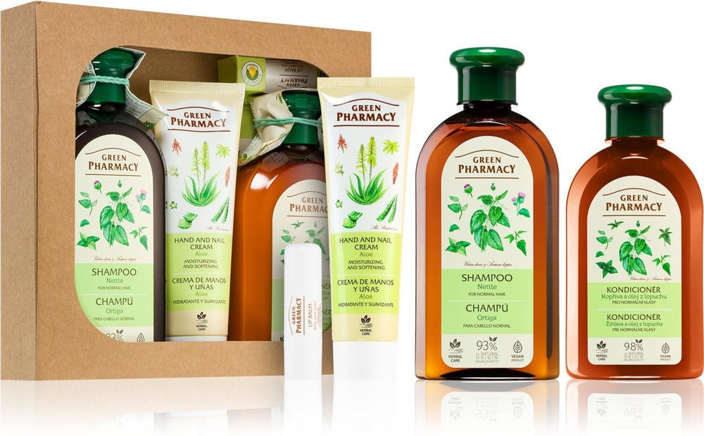 Green Pharmacy Herbal Care - подарочный набор (для нормальных волос) /   / GTIN 8588006039368