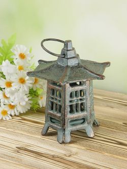 Iron Garden Декоративный фонарь Пагода под свечу для дачи