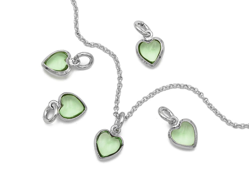 Подвеска Сердце-мини, 8,8мм