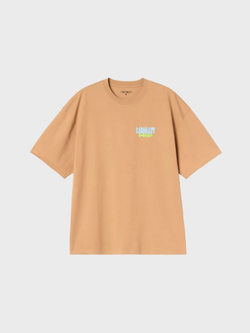 Футболка Carhartt WIP Luggage Label Dusty H Brown
