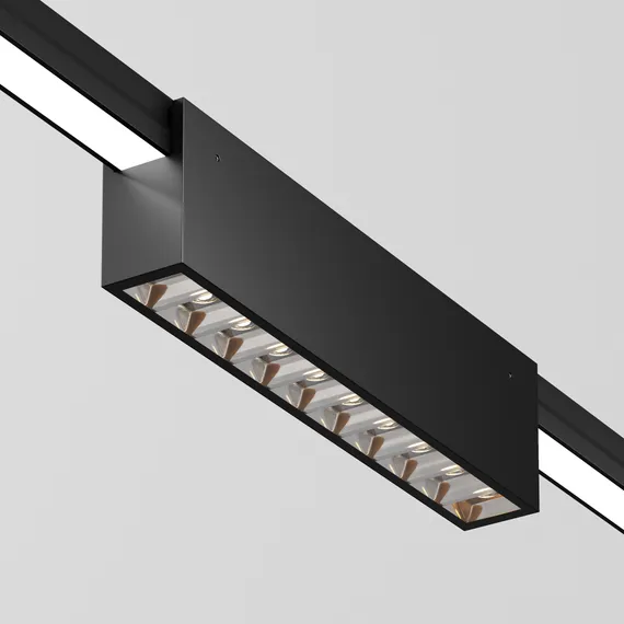 Уличный трековый светильник Точки / Points Elasity IP 3000К 20Вт 45° черный Outdoor o-tr01-3-s-20wb3k