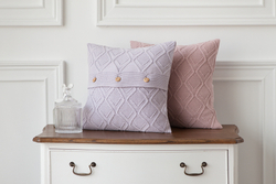 Наволочка 40x40 Luxberry Lux 47 сиреневая вода