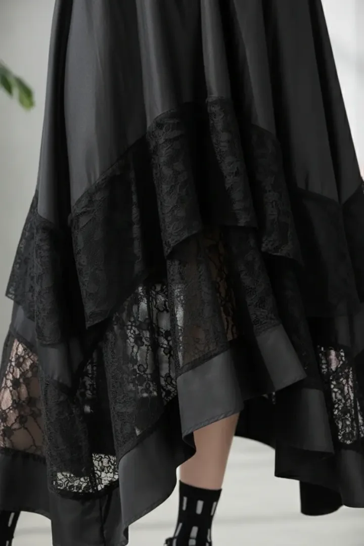 Юбка с кружевом «SWER»