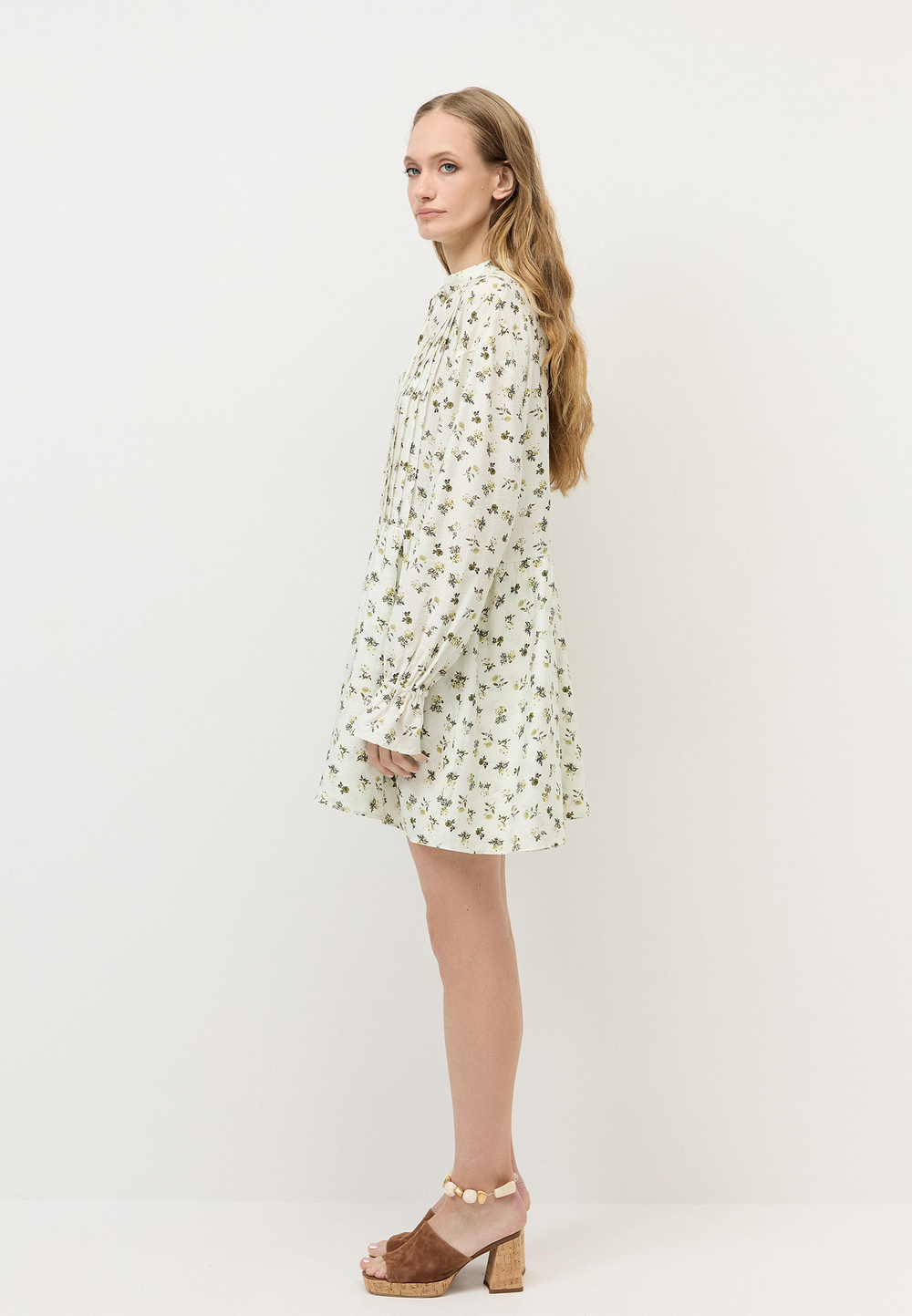 Платье мини с завязками