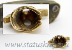 Темлячная бусина Шлем Спартыфотография - 5