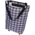 Тележка хозяйственная с сумкой (83*28*17см, колеса 5 см, грузоподъемность до 15 кг) клетка SYD-025