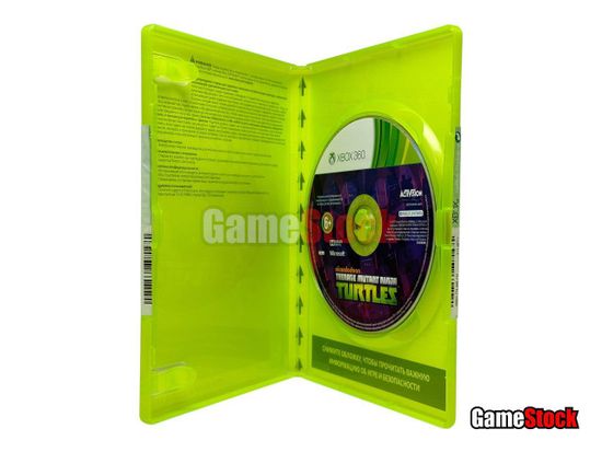 Xbox 360 Nickelodeon Teenage Mutant Ninja Turtles / Черепашки Ниндзя TMNT (Б/У, Английская версия)