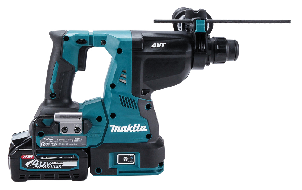 Аккумуляторный 3-х режимный перфоратор SDS-PLUS XGT® HR001GM201 Li-ion 40В XGT SDS-PLUS 28 мм 2,8 Дж