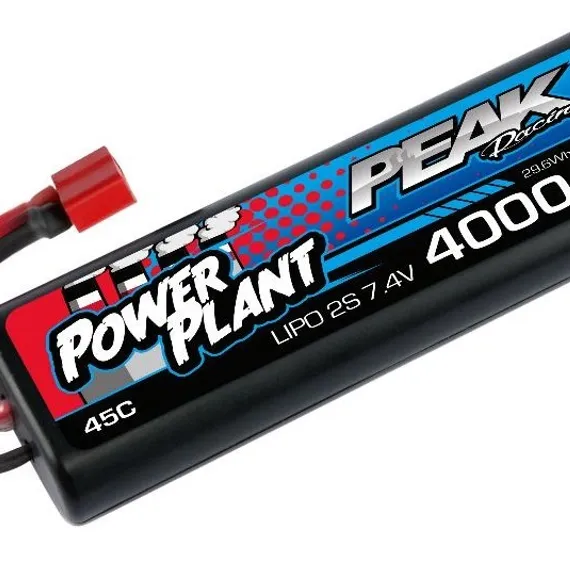 Аккумулятор Peak Racing 7.4V 4000mAh 45C LiPo Deans plug PEK00544