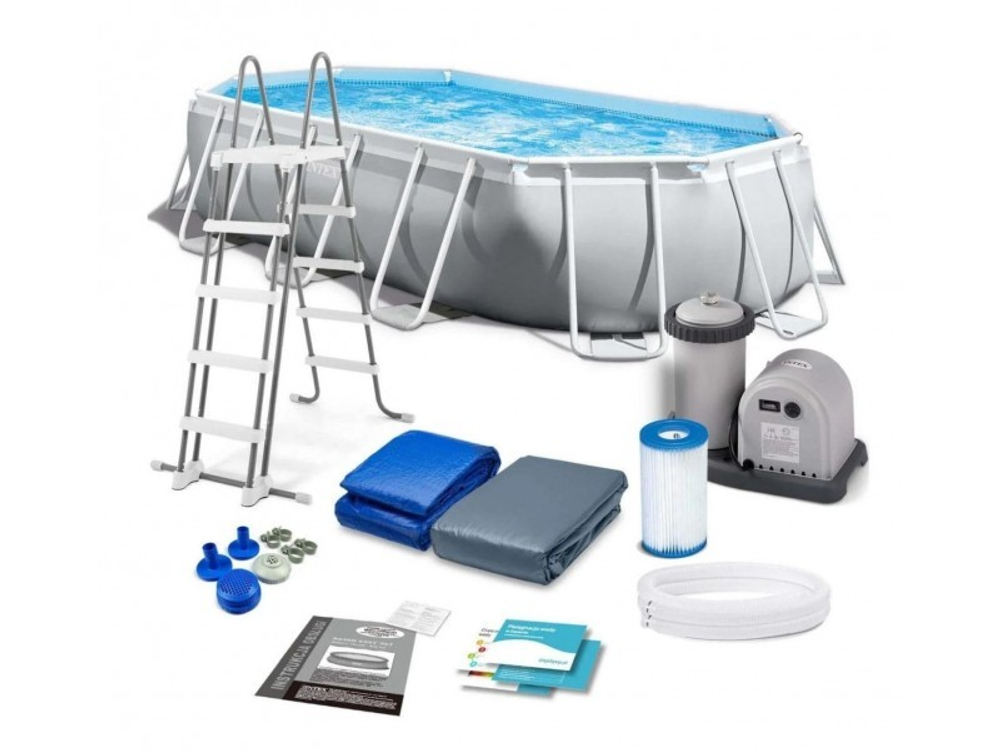 Каркасный бассейн, 503x274x122 см. Intex 26796