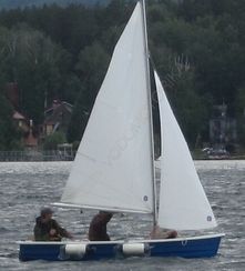 Стеклопластиковая лодка Тортилла-395 Комби без парусного вооружения