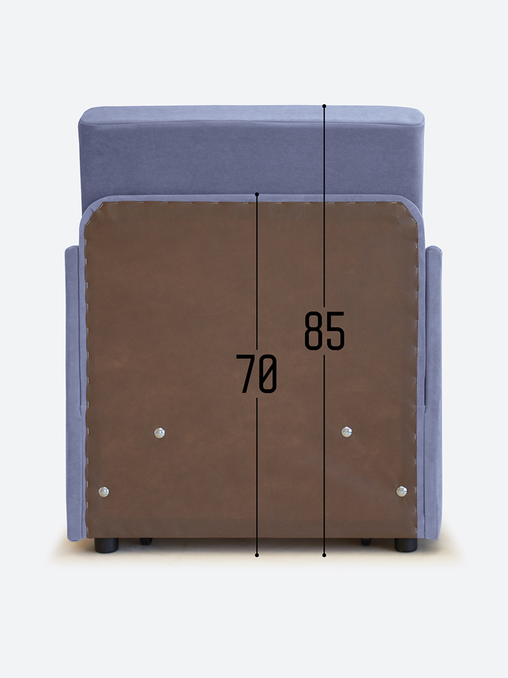 Кресло-кровать "Миник" с подлокотниками