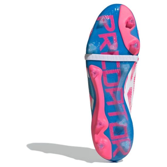 Элитные бутбольные ботинки Adidas PREDATOR Белые/красные/синие Унисекс