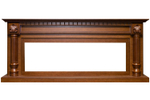 Каминокомплект Edinburg 60 - Орех с очагом Vision 60 LOG LED