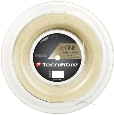 Теннисные струны Tecnifibre X One Biphase (200 m) - natural