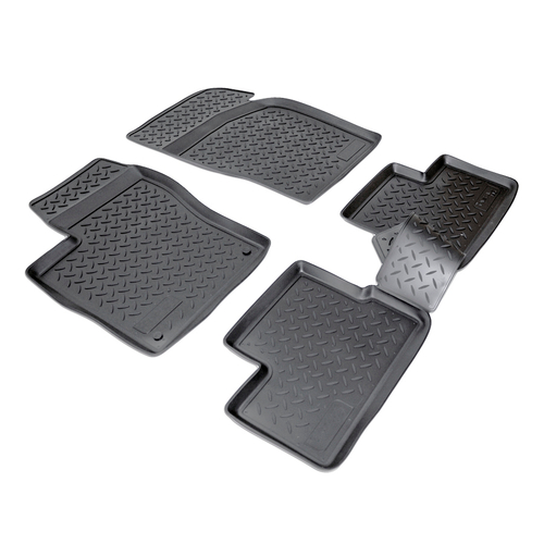 Ковры в салон Norplast/Unidec для Daewoo Nexia (1995-2008)Полиуретан,Черный, арт.NPL-Po-15-31