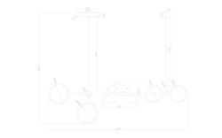 Люстра на штанге Arte Lamp