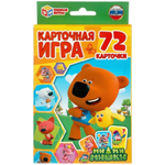 Карточная игра "Ми-ми-мишки" 72 карт. 4680107902375 (Умные игры)