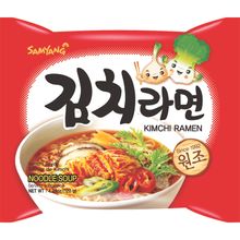 Лапша быстрого приготовления Samyang Kimchi Ramen, 120 г, 5 шт