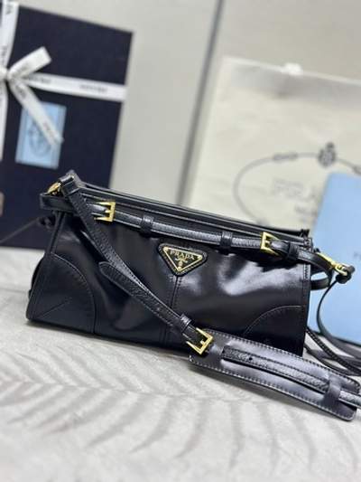 Prada Large Leather Handbag 32 cm
