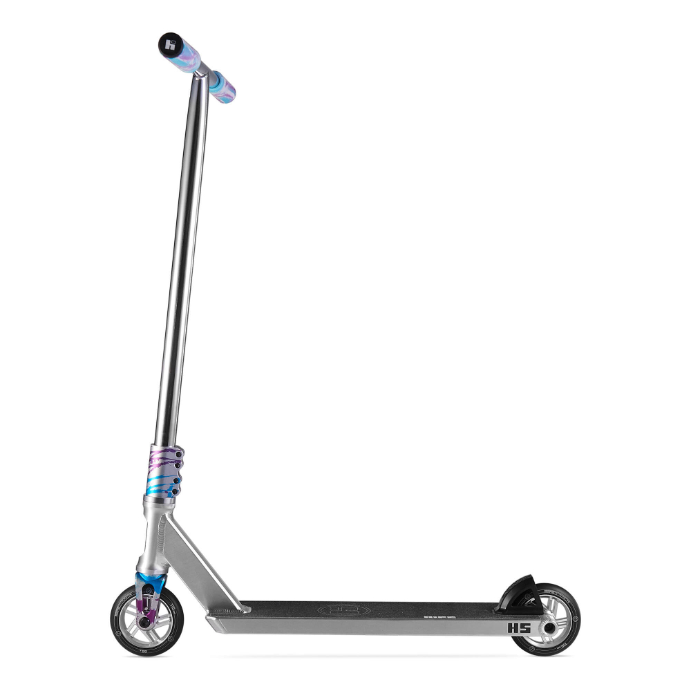 Самокат HIPExtreme H5, серебро/голубой