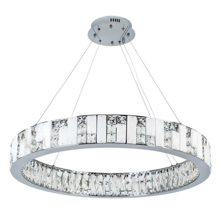 Подвесная светодиодная люстра Modelux Premium ML.6985.800P CR