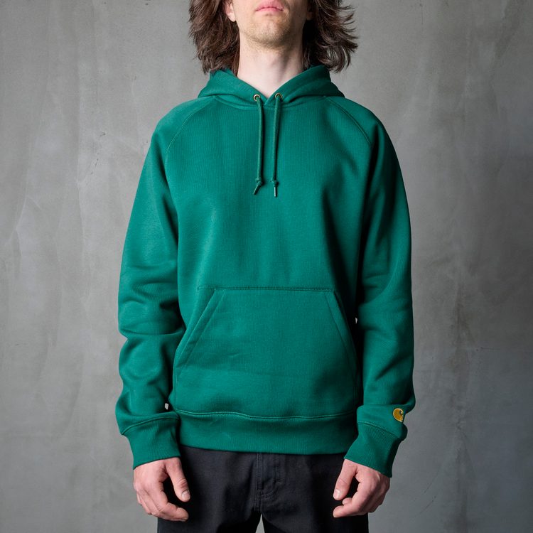 Толстовка мужская Carhartt WIP Hooded Chase Sweatshirt артикул:I033661_chervill - купить в магазине Дайс